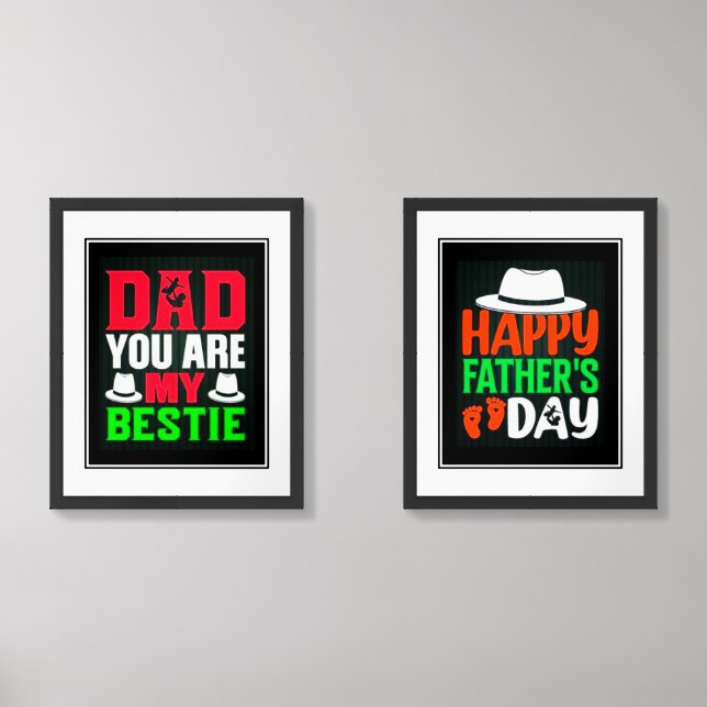 Happy Father's Day-20231-20240 Wall Art Sets (Front)