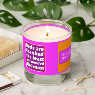 Happy Father's Day 2026 Print Novelty Scented Candle