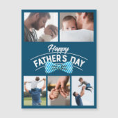 Happy Fathers Day 5 Photo Collage (Front)