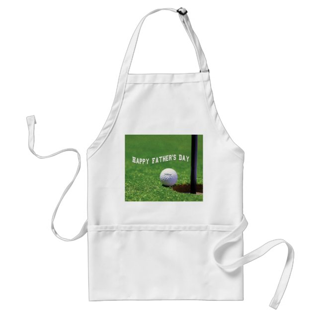 Happy Fathers Day Adult Apron (Front)