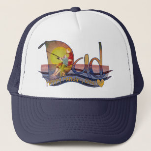 I'd Be Fishing Hat Fishing Fathers Day Hat Daddy Hat Gifts for Dad