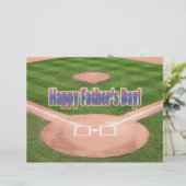 Happy Fathers Day Baseball (Standing Front)