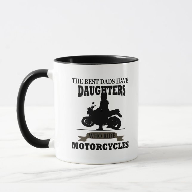 Happy fathers day best dad ever gift ideas mug (Left)