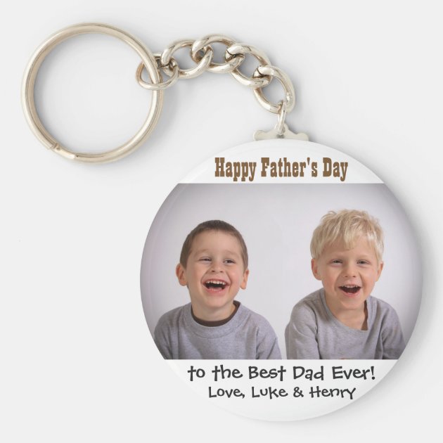 best dad ever keychain