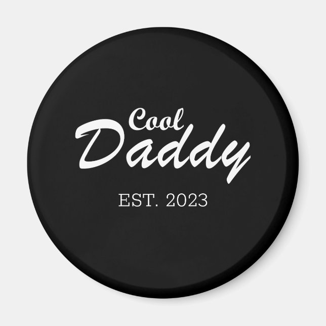 Happy fathers day best dad personalized gifts magnet (Front)