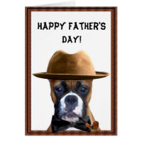 Happy Father's Day Boxer Card