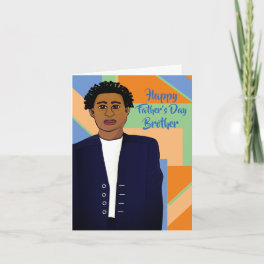Happy Father's Day Brother African American Card
