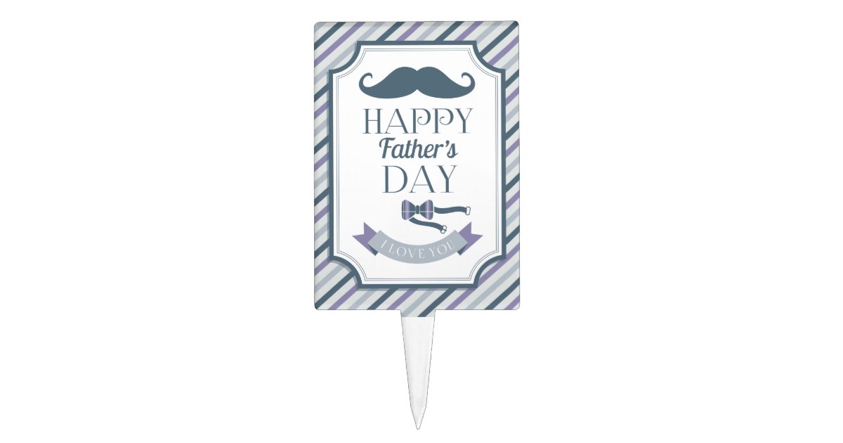 Happy Father's Day Cake Topper | Zazzle