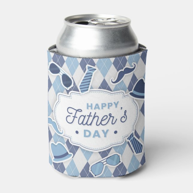 Happy Father's Day Can Cooler (Can Front)