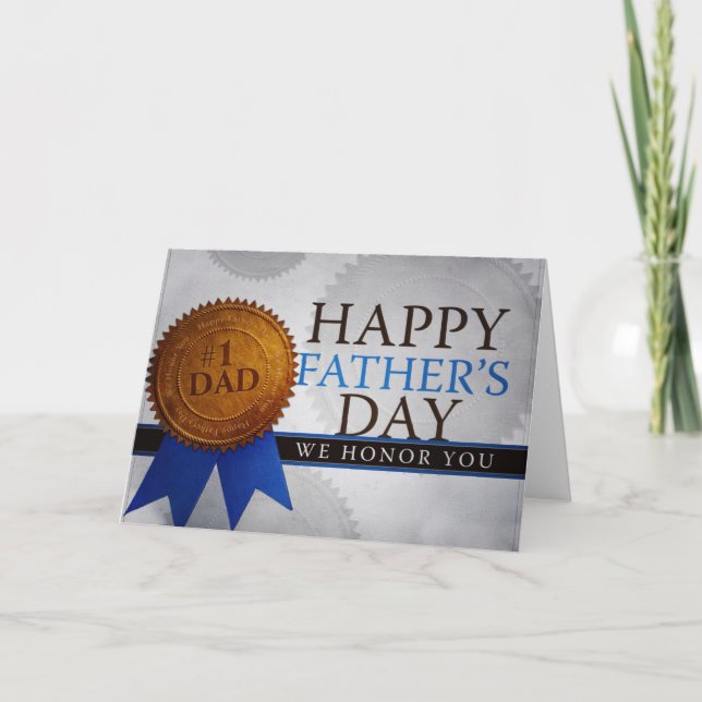 Happy Fathers Day Card (Front)