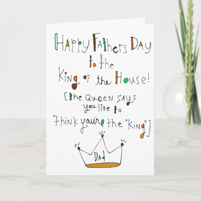 Happy Father's Day Card (Front)