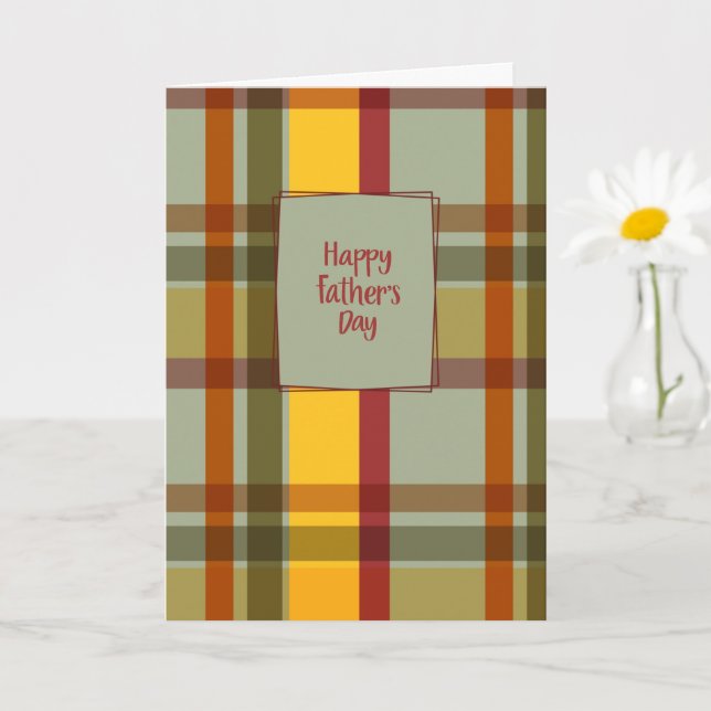 Happy Father's Day Card (Small Plant)