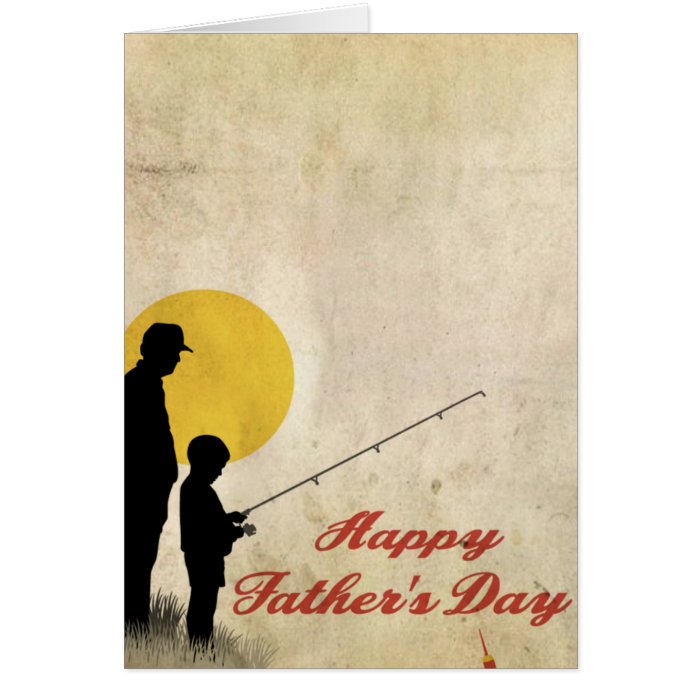 Happy Father's Day Card Greeting Card