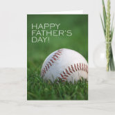 Baseball Father's Day Card