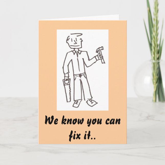 Happy Fathers Day Card (Front)