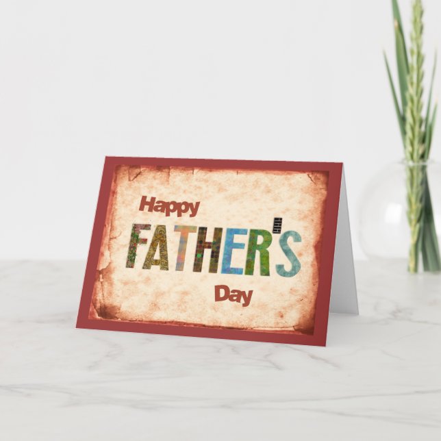 Happy Father's Day Card (Front)