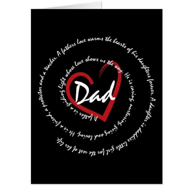 Happy Fathers Day Card (Front)