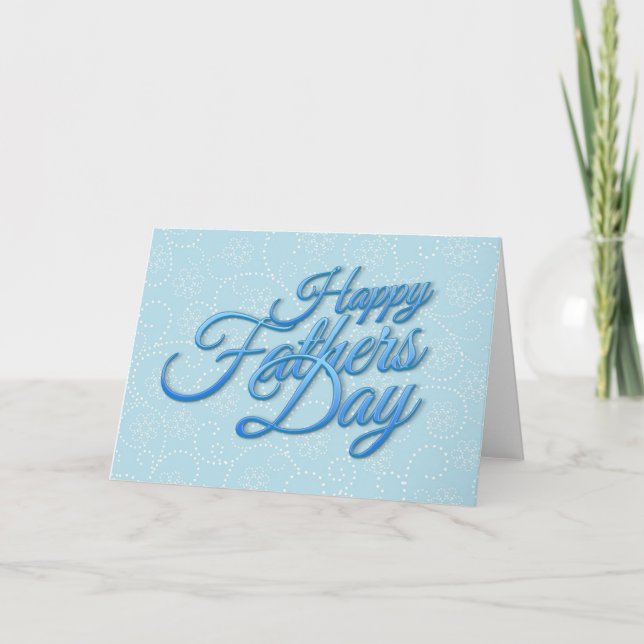 Happy Fathers Day Card (Front)