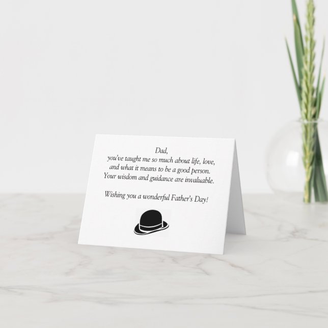 Happy Father's Day Card (Front)