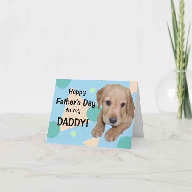 Happy Father's Day Card for Daddy (Front)