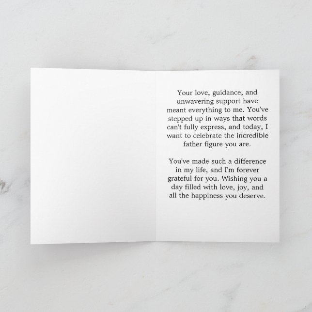 Happy Father's Day Card for Grandpa Grandfather (Inside)