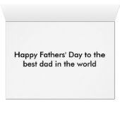 Happy Father's Day Cards (Inside Horizontal (Bottom))