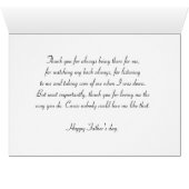 Happy Father's Day Cards (Inside Horizontal (Bottom))