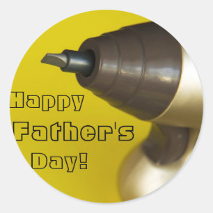 Happy Father's Day! Classic Round Sticker