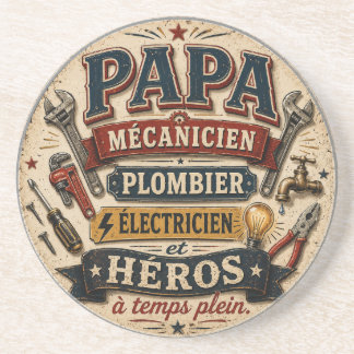Happy Father's Day Coaster