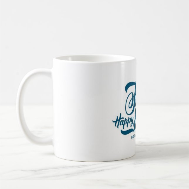Happy Fathers Day Coffee Mug (Left)