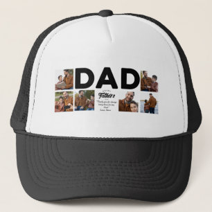 Happy Father's Day Custom Photo Trucker Hat