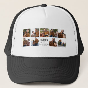 Happy Father's Day Custom Photo Trucker Hat