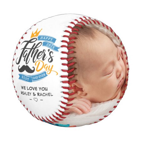 Happy Father's Day Custom Photos Baseball