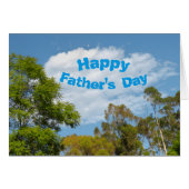 "Happy Father's Day" Customisable (Front Horizontal)