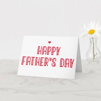Happy Father's Day! | Cute Typography Father's Day