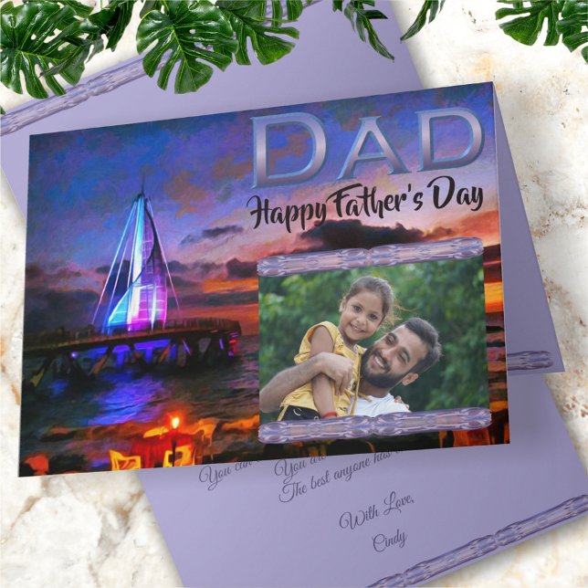 Happy Father's Day Dad 1182 Card (Creator Uploaded)