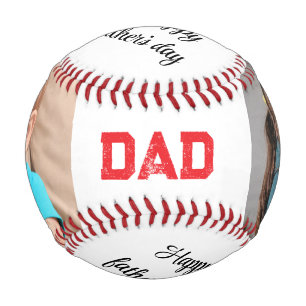 Happy fathers day dad 2photo baseball