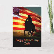 Happy Father's Day Dad Card, Cowboy Country Cards