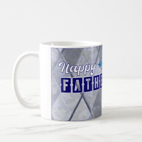 Happy Fathers Day Dad White Coffee Mug