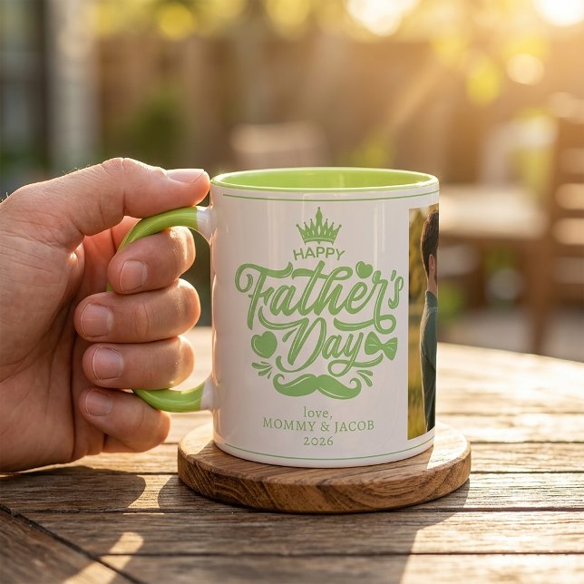 Happy Father's Day | Daddy Photo Coffee Mug (Creator Uploaded)