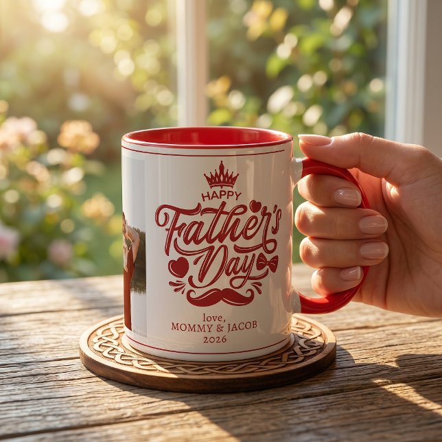 Happy Father's Day | Daddy Photo Coffee Mug (Creator Uploaded)