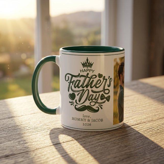 Happy Father's Day | Daddy Photo Coffee Mug (Creator Uploaded)