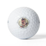 Happy Father's Day Daddy Photo Golf Balls
