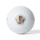 Happy Father's Day Daddy Photo Golf Balls Happy Father's Day Daddy Photo Golf Balls