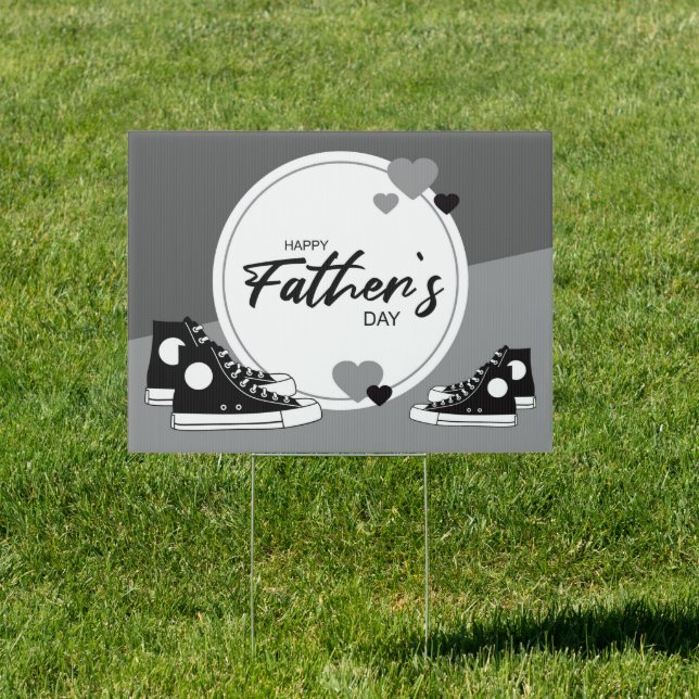 Happy Father's Day | Daddy's Day Quote Typography Sign (Insitu)