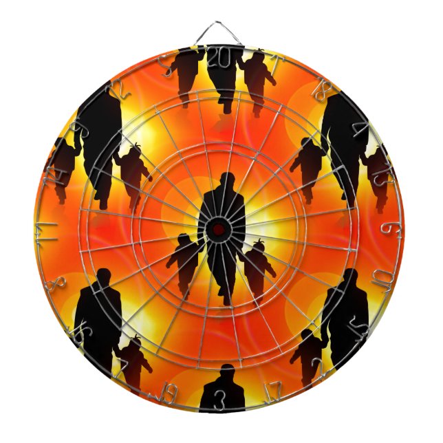 happy fathers day dart board (Front)