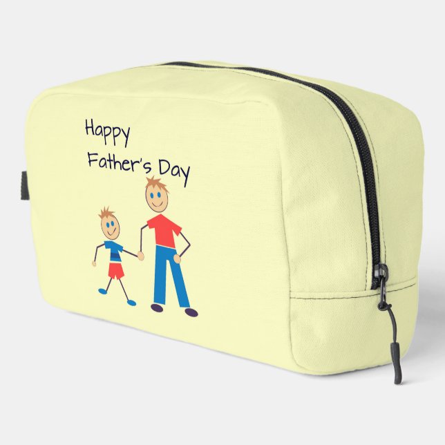 Happy Father's Day Dopp Kit (Right Corner)