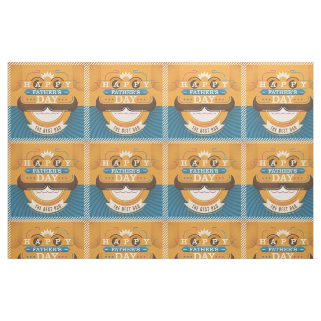 Happy Father's Day Fabric (Fat Quarter)