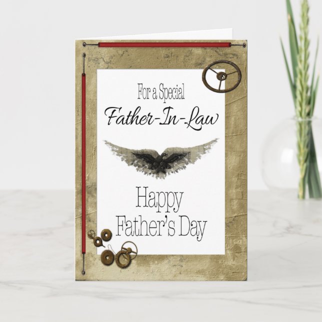 Happy Father's Day Father-In-Law Card (Front)