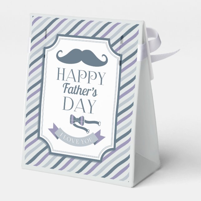 Happy Father's Day Favor Boxes (Back Side)